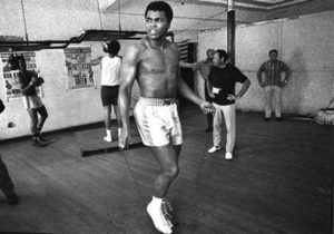 Muhummad Ali jumping rope