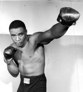 Sonny Liston boxing pose