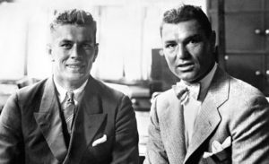 Gene Tunney and Jack Dempsey together