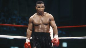 Mike Tyson in the ring
