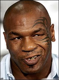 Mike Tyson smirk