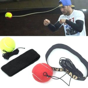 Vasyl Lomachenko training with a tennis ball hat